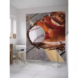 Шторка-занавеска для ванной JOYARTY