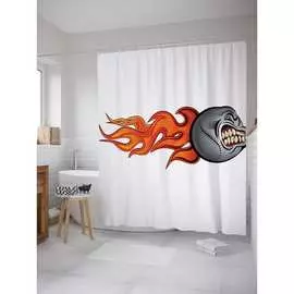 Шторка-занавеска для ванной JOYARTY