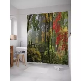 Шторка-занавеска для ванной JOYARTY