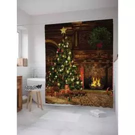 Шторка-занавеска для ванной JOYARTY