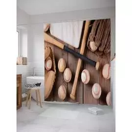 Шторка-занавеска для ванной JOYARTY