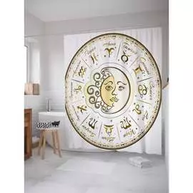 Шторка-занавеска для ванной JOYARTY