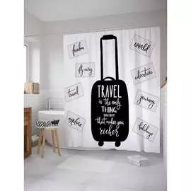 Шторка-занавеска для ванной JOYARTY