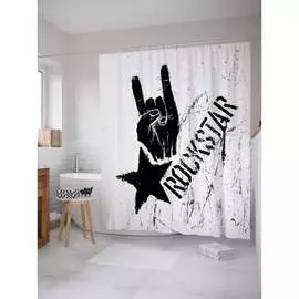 Шторка-занавеска для ванной JOYARTY