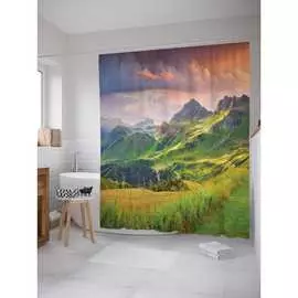 Шторка-занавеска для ванной JOYARTY