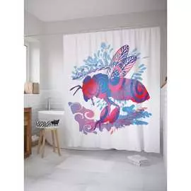 Шторка-занавеска для ванной JOYARTY