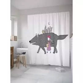 Шторка-занавеска для ванной JOYARTY