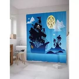 Шторка-занавеска для ванной JOYARTY