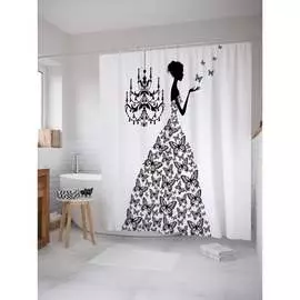 Шторка-занавеска для ванной JOYARTY