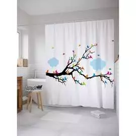 Шторка-занавеска для ванной JOYARTY