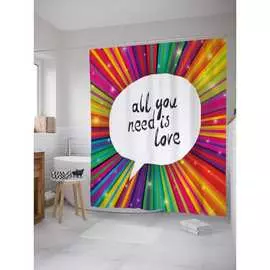 Шторка-занавеска для ванной JOYARTY