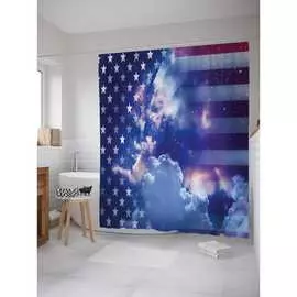 Шторка-занавеска для ванной JOYARTY