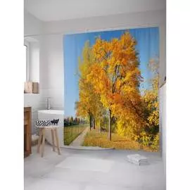 Шторка-занавеска для ванной JOYARTY