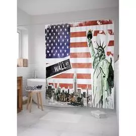 Шторка-занавеска для ванной JOYARTY