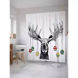 Шторка-занавеска для ванной JOYARTY