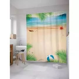 Шторка-занавеска для ванной JOYARTY