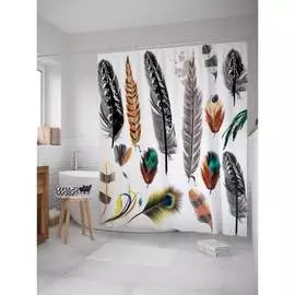 Шторка-занавеска для ванной JOYARTY