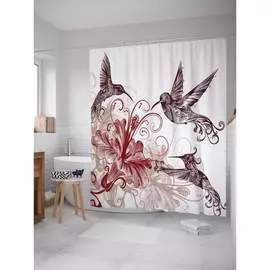 Шторка-занавеска для ванной JOYARTY