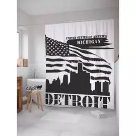 Шторка-занавеска для ванной JOYARTY