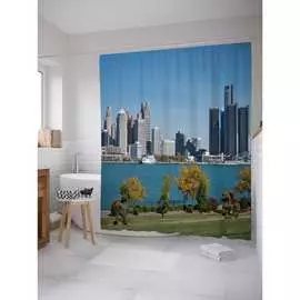 Шторка-занавеска для ванной JOYARTY