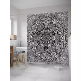 Шторка-занавеска для ванной JOYARTY