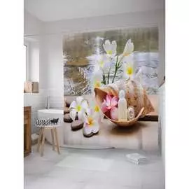 Шторка-занавеска для ванной JOYARTY