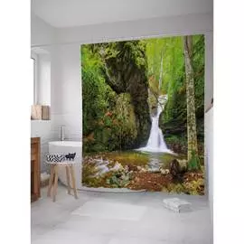 Шторка-занавеска для ванной JOYARTY