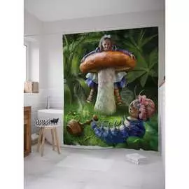 Шторка-занавеска для ванной JOYARTY