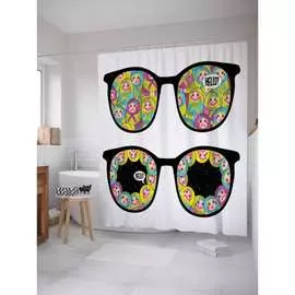 Шторка-занавеска для ванной JOYARTY