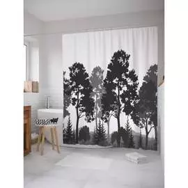 Шторка-занавеска для ванной JOYARTY