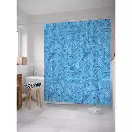 Шторка-занавеска для ванной JOYARTY
