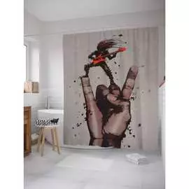 Шторка-занавеска для ванной JOYARTY