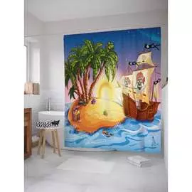 Шторка-занавеска для ванной JOYARTY