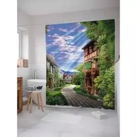 Шторка-занавеска для ванной JOYARTY