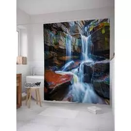 Шторка-занавеска для ванной JOYARTY