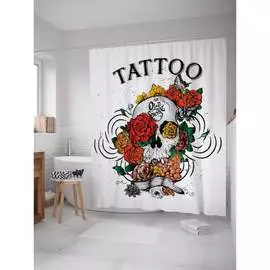 Шторка-занавеска для ванной JOYARTY