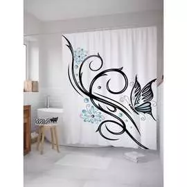 Шторка-занавеска для ванной JOYARTY