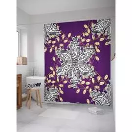 Шторка-занавеска для ванной JOYARTY