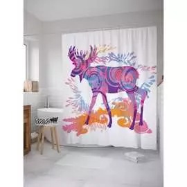 Шторка-занавеска для ванной JOYARTY