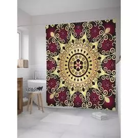 Шторка-занавеска для ванной JOYARTY