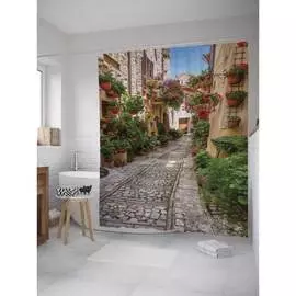 Шторка-занавеска для ванной JOYARTY