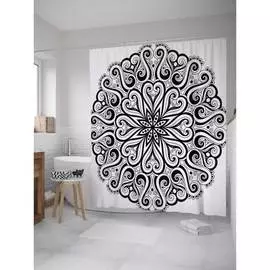 Шторка-занавеска для ванной JOYARTY