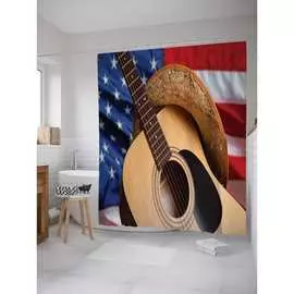 Шторка-занавеска для ванной JOYARTY