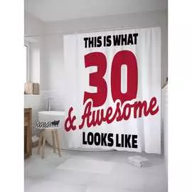 Шторка-занавеска для ванной JOYARTY