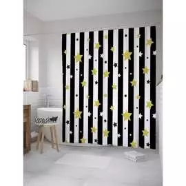 Шторка-занавеска для ванной JOYARTY