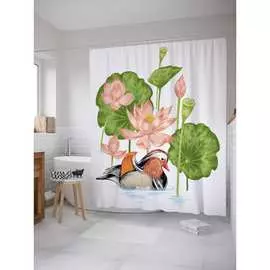 Шторка-занавеска для ванной JOYARTY