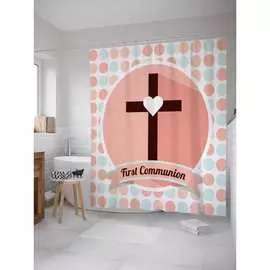 Шторка-занавеска для ванной JOYARTY