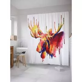 Шторка-занавеска для ванной JOYARTY