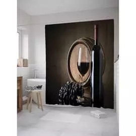 Шторка-занавеска для ванной JOYARTY