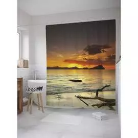 Шторка-занавеска для ванной JOYARTY